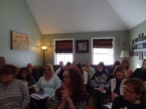 Crowd packed in at The Tomko's